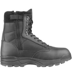 Brandit Tactical Side Zip Boots Black -Brandit Shop brandittacticalbootssizezipblackALL2