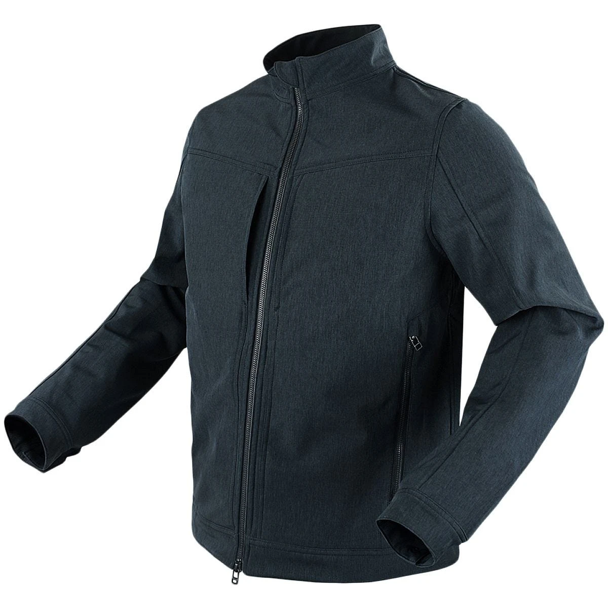Condor Intrepid Softshell Jacket Heather Slate 1 Condor Intrepid Softshell Jacket Heather Slate
