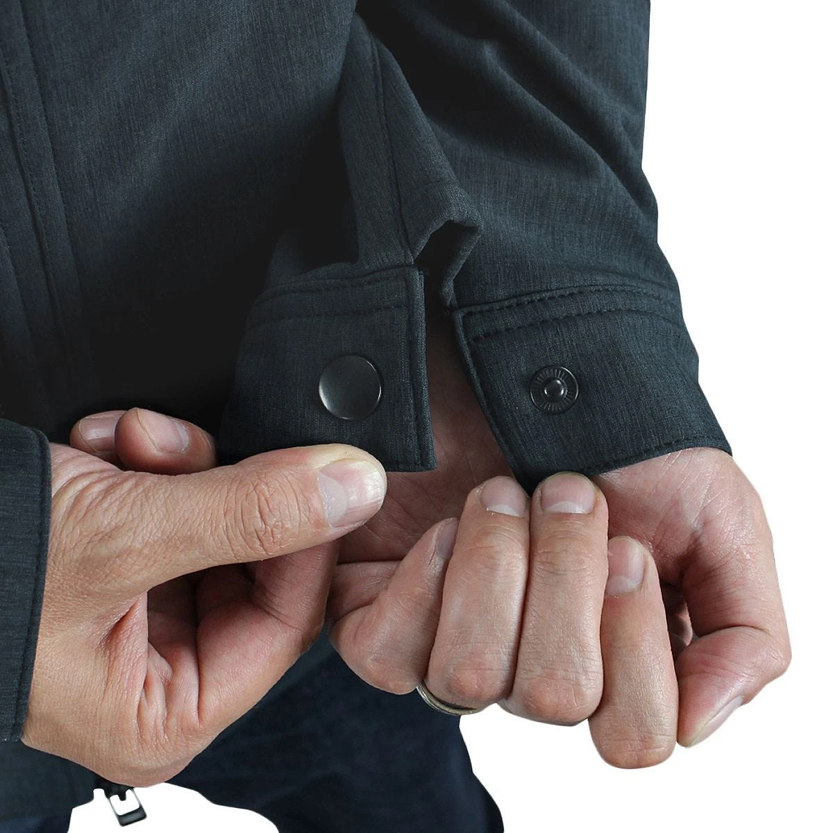 Condor Intrepid Softshell Jacket Heather Slate 3 Condor Intrepid Softshell Jacket Heather Slate - Image 3