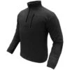 Condor 1/4 Zip Fleece Pullover Black 3 Condor 1/4 Zip Fleece Pullover Black -Brandit Shop condor zip fleece pullover black 1