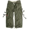 Surplus Engineer Vintage 3/4 Shorts Olive -Brandit Shop engineer trousers olive 11 1