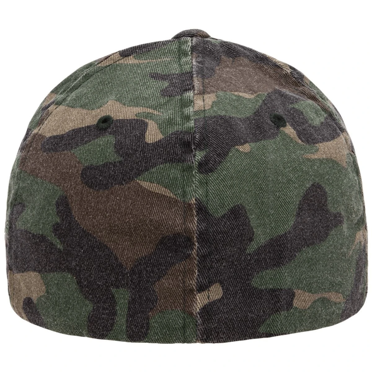 Flexfit Garment Washed Camo Woodland 5 Flexfit Garment Washed Camo Woodland - Image 5
