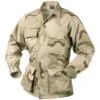 Helikon Genuine BDU Shirt Cotton Ripstop 3-Colour Desert -Brandit Shop helikon bdu shirt 3 desert 1ghost 1