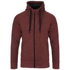 Helikon Covert Tactical Hoodie Full Zip Melange Red -Brandit Shop helikon covert tactical hoodie melange red 002