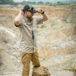 Helikon Logo Cap Polycotton Ripstop Coyote / Olive Green 7 Helikon Logo Cap Polycotton Ripstop Coyote / Olive Green -Brandit Shop helikon logo cap coyote olive green 003