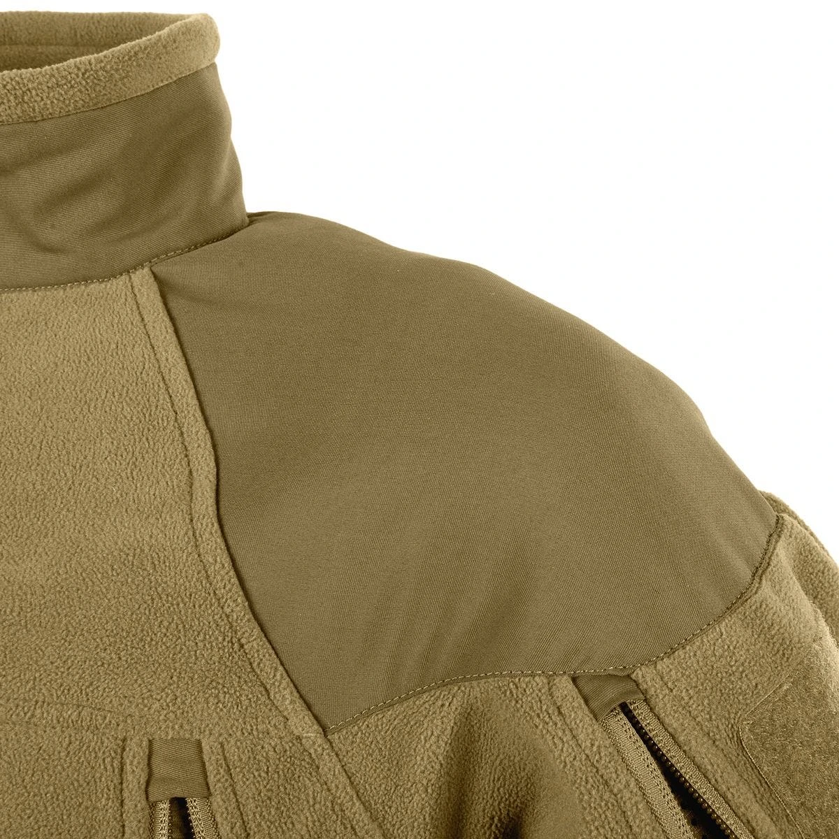 Helikon Stratus Heavy Fleece Jacket Coyote 3 Helikon Stratus Heavy Fleece Jacket Coyote - Image 3
