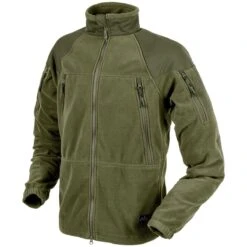 Helikon Stratus Heavy Fleece Jacket Olive Green