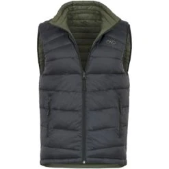 Highlander Forces Reversible Gilet Black / Olive -Brandit Shop highlander reversible gilet black olive 3
