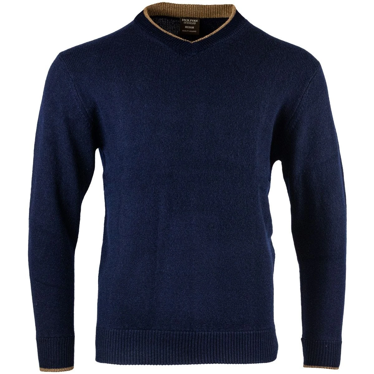 Jack Pyke Ashcombe V-Neck Pullover Navy 2 Jack Pyke Ashcombe V-Neck Pullover Navy - Image 2