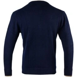 Jack Pyke Ashcombe V-Neck Pullover Navy 5 Jack Pyke Ashcombe V-Neck Pullover Navy -Brandit Shop jack pyke ashcombe vneck navy 003 1