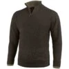 Jack Pyke Ashcombe Zip Neck Pullover Dark Olive -Brandit Shop jack pyke ashcombe zip neck pullover dark olive 1 1