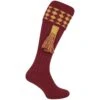 Jack Pyke Harlequin Shooting Socks Burgundy/Gold -Brandit Shop jack pyke harlequin shooting socks burgundy 1