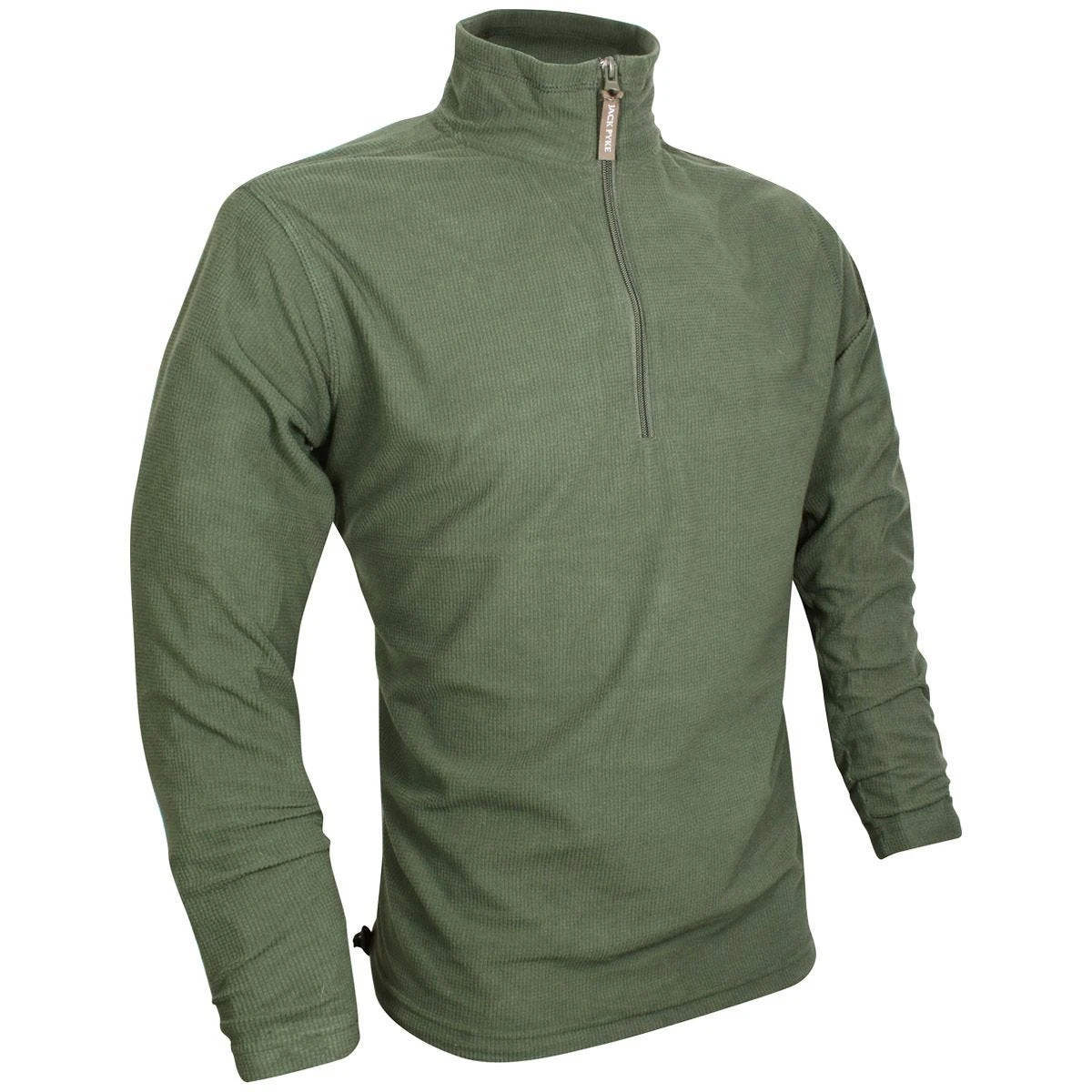 Jack Pyke Lightweight Fleece Top Green 1 Jack Pyke Lightweight Fleece Top Green
