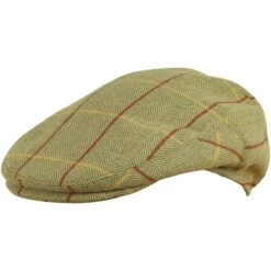 Jack Pyke Wool Blend Flat Cap Tweed
