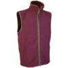 Jack Pyke Countryman Fleece Gilet Burgundy -Brandit Shop jk countryman fleece gilet burgundy 1