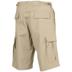 MFH US BDU Bermuda Shorts Ripstop Khaki 3 MFH US BDU Bermuda Shorts Ripstop Khaki -Brandit Shop mfh bdu shorts khaki 2 1