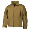 MFH Heavy Strike Fleece Jacket Coyote Tan -Brandit Shop mfh heavy strike fleece jacket coyotetan 001