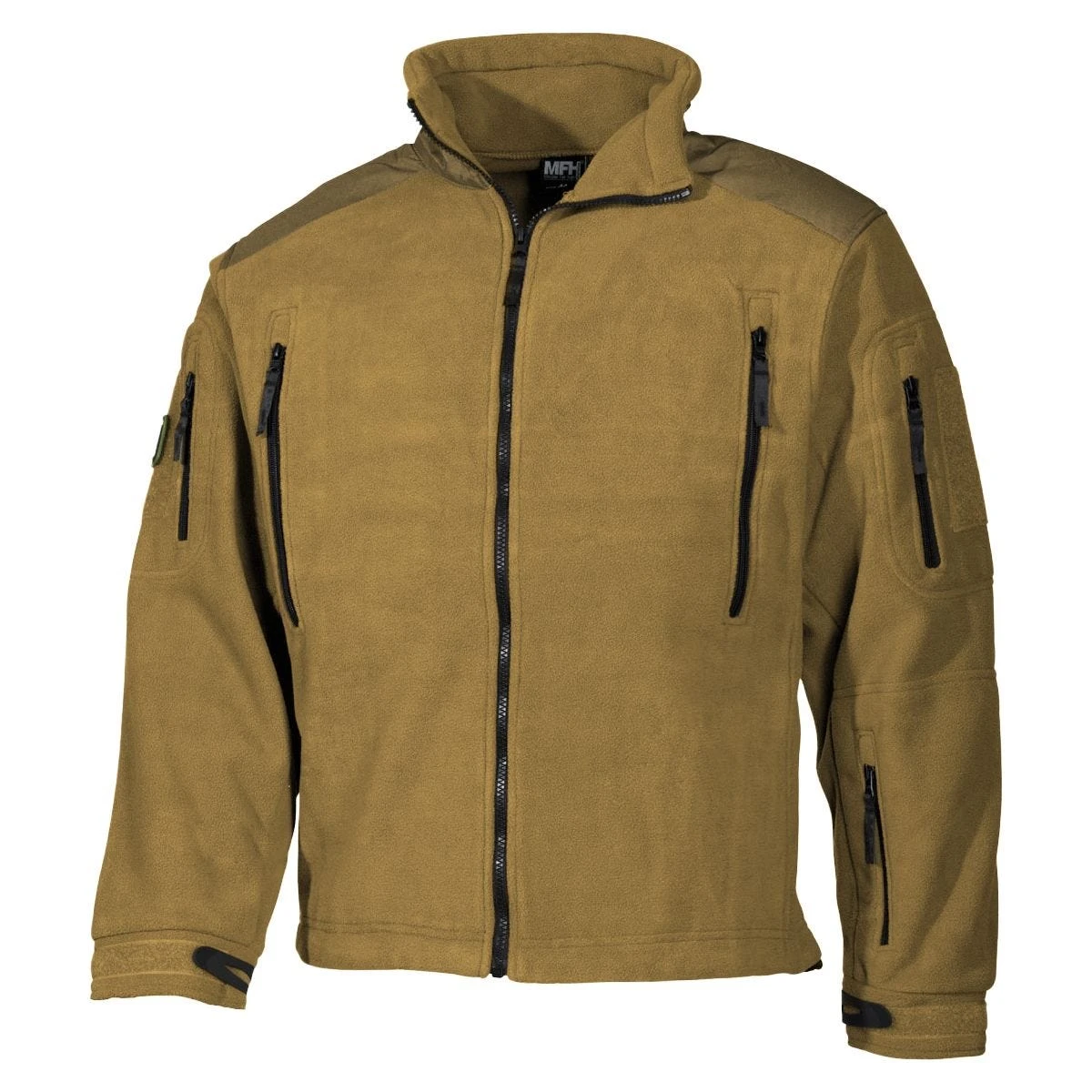 MFH Heavy Strike Fleece Jacket Coyote Tan 1 MFH Heavy Strike Fleece Jacket Coyote Tan