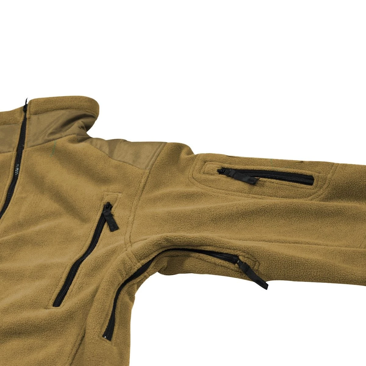 MFH Heavy Strike Fleece Jacket Coyote Tan 3 MFH Heavy Strike Fleece Jacket Coyote Tan - Image 3