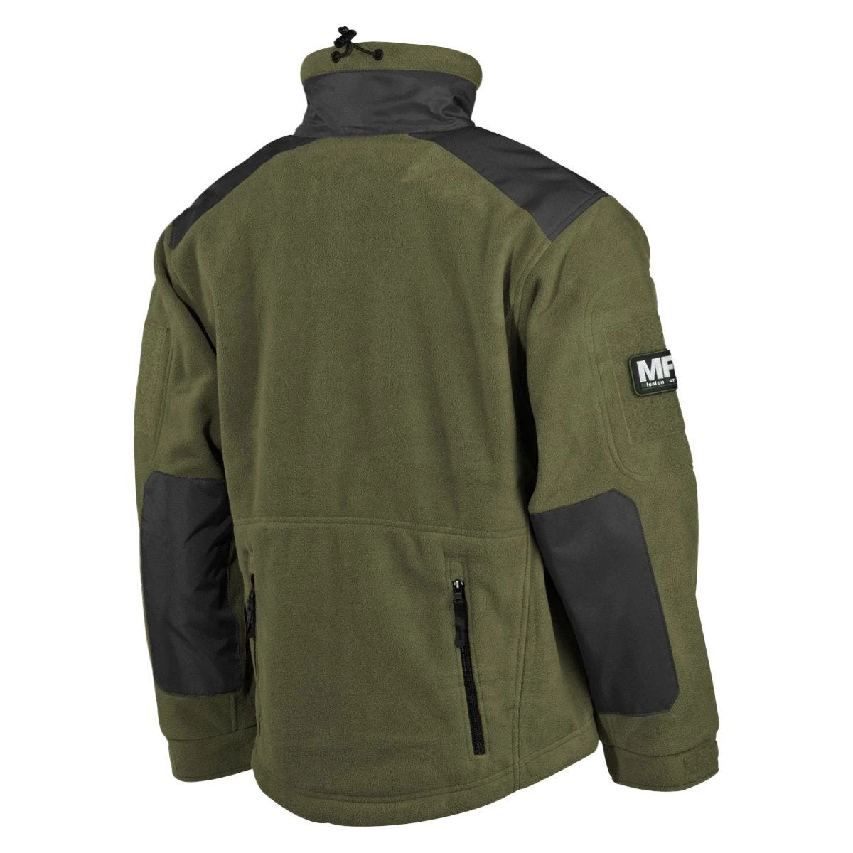 MFH Heavy Strike Fleece Jacket OD Green 2 MFH Heavy Strike Fleece Jacket OD Green - Image 2