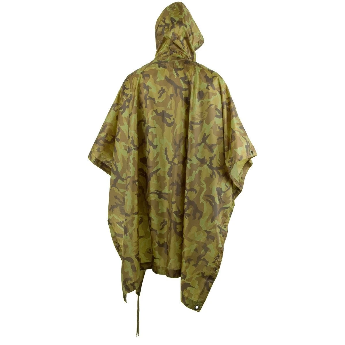MFH US Poncho Ripstop Czech Woodland 2 MFH US Poncho Ripstop Czech Woodland - Image 2