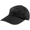 Mil-Tec Net Baseball Cap Black -Brandit Shop mil tec baseball cap net ripstop black 1 1