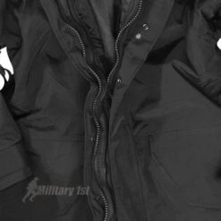 Mil-Tec ECWCS Jacket With Fleece Black 9 Mil-Tec ECWCS Jacket With Fleece Black -Brandit Shop mil tec ecwcs jacket black 4 1