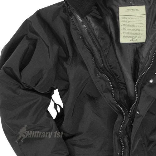 Mil-Tec ECWCS Jacket With Fleece Black 5 Mil-Tec ECWCS Jacket With Fleece Black - Image 5
