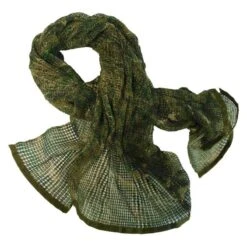 Mil-Tec Net Scarf Digital Woodland