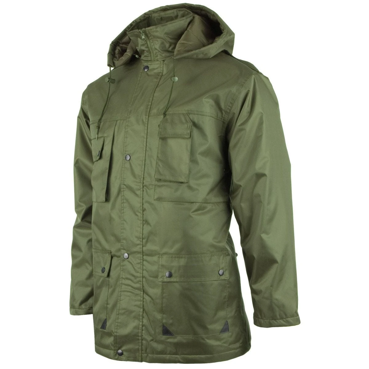 Mil-Tec Parka Dubon With Hood Olive 2 Mil-Tec Parka Dubon With Hood Olive - Image 2