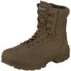 Mil-Tec Tactical Side Zip Boots Brown -Brandit Shop mil tec zipper boots brown ALL 1 1