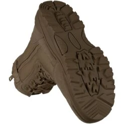 Mil-Tec Tactical Side Zip Boots Brown -Brandit Shop mil tec zipper boots brown ALL 3 1