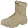 Mil-Tec Tactical Side Zip Boots Khaki -Brandit Shop mil tec zipper boots khaki ALL 1a 1