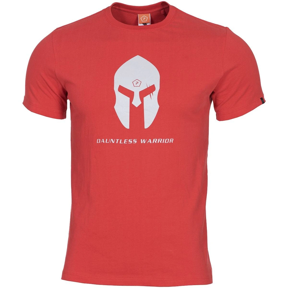 Pentagon Ageron Spartan Helmet T-Shirt Lava Red