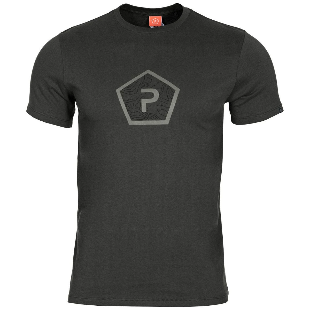Pentagon Ageron Pentagon Shape T-Shirt Black 1 Pentagon Ageron Pentagon Shape T-Shirt Black