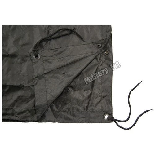 Waterproof Poncho Ripstop Black 5 Waterproof Poncho Ripstop Black - Image 5