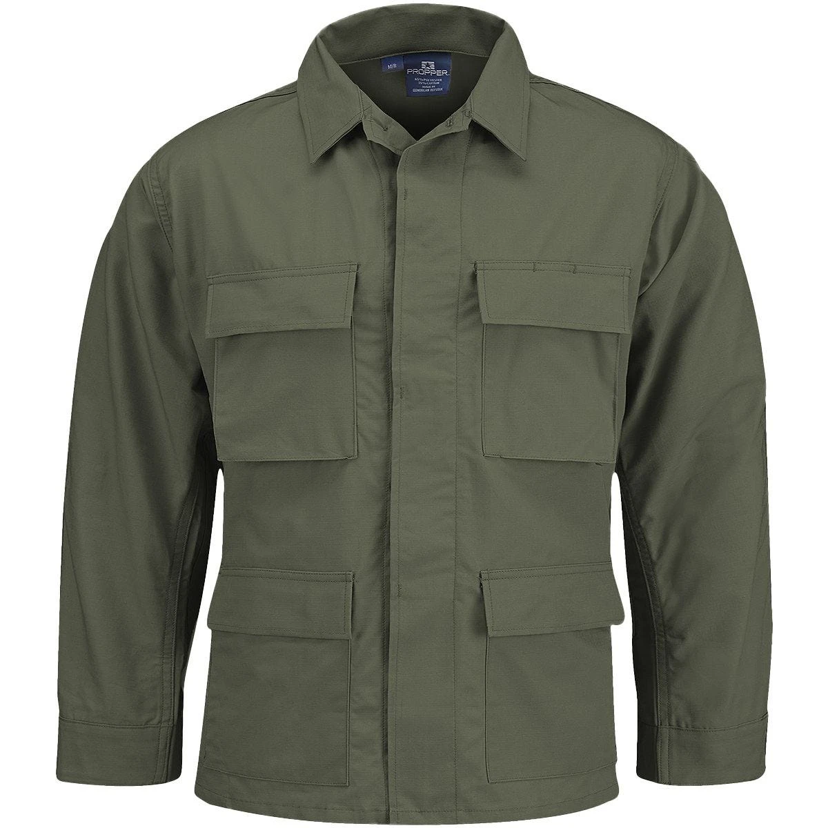 Propper Uniform BDU Coat Polycotton Ripstop Olive 1 Propper Uniform BDU Coat Polycotton Ripstop Olive
