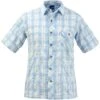 Propper Covert Button-Up Short Sleeve Shirt Light Blue Plaid 2 Propper Covert Button-Up Short Sleeve Shirt Light Blue Plaid -Brandit Shop propper covert button light blue plaid 1