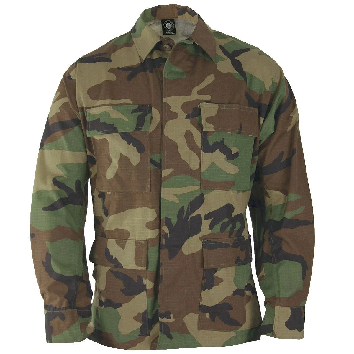 Propper Uniform BDU Coat Polycotton Ripstop Woodland 1 Propper Uniform BDU Coat Polycotton Ripstop Woodland