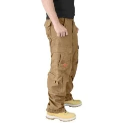 Surplus Airborne Vintage Trousers Coyote -Brandit Shop surplus airborne trousers beige 4bb 1