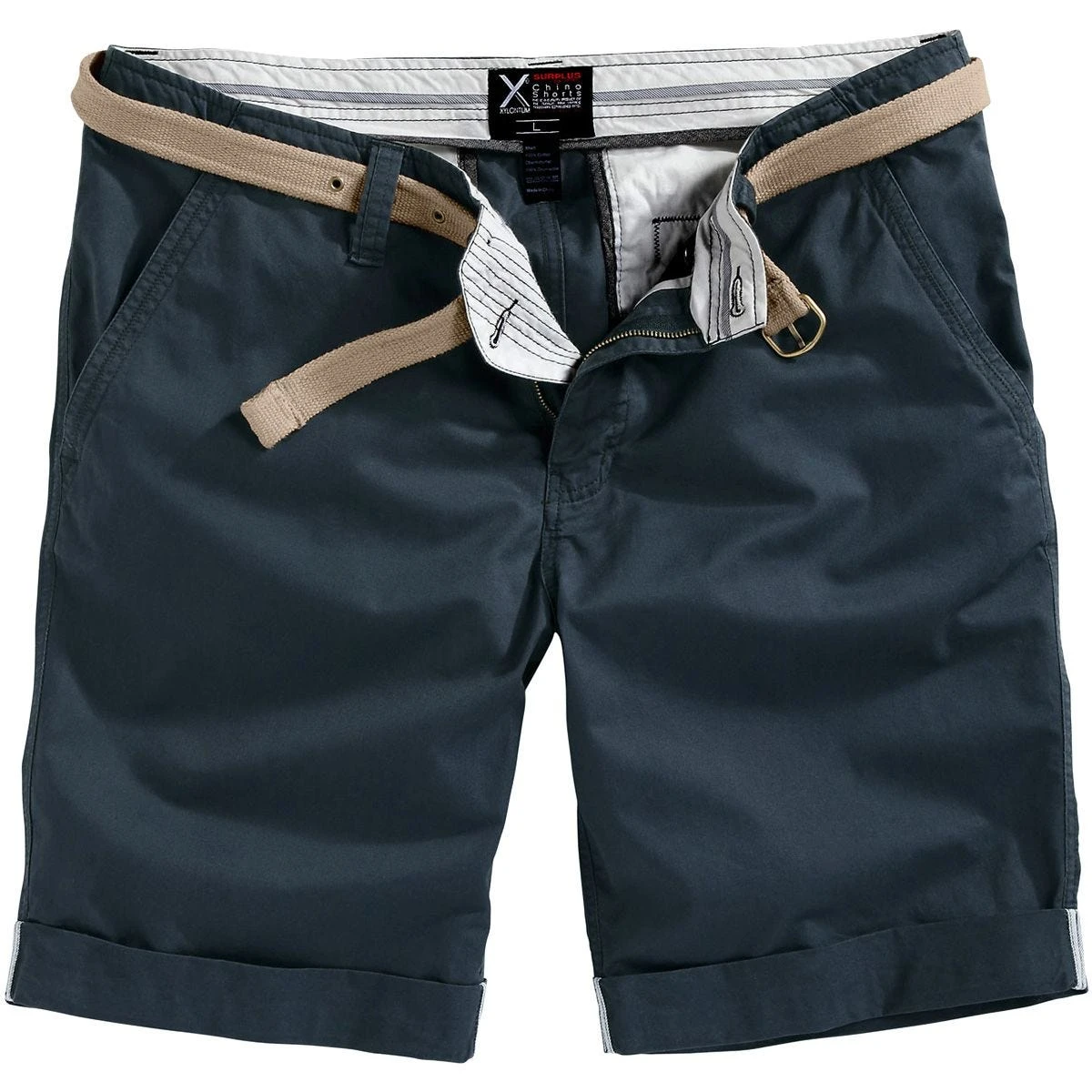 Surplus Chino Shorts Navy 1 Surplus Chino Shorts Navy