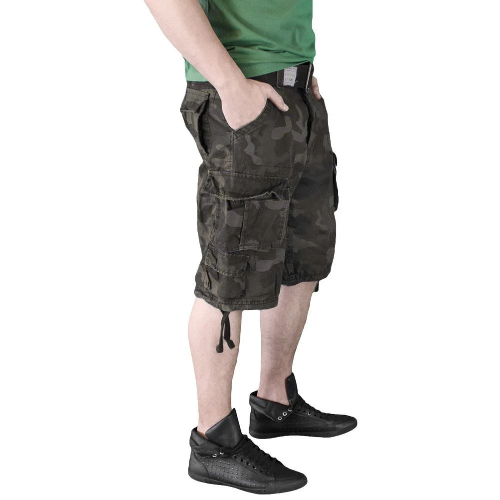 Surplus Division Shorts Black Camo 4 Surplus Division Shorts Black Camo - Image 4