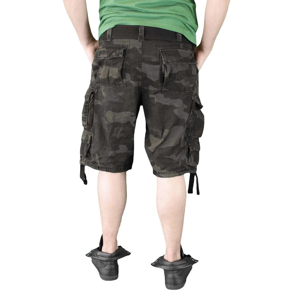 Surplus Division Shorts Black Camo 5 Surplus Division Shorts Black Camo - Image 5