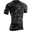 Tervel Optiline Tactical Shirt Short Sleeve Black / Grey -Brandit Shop tervel optiline 1103 BLACK GREY ALL 1