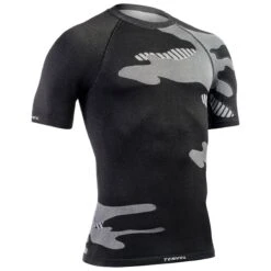 Tervel Optiline Light Shirt Short Sleeve Black/Light Grey