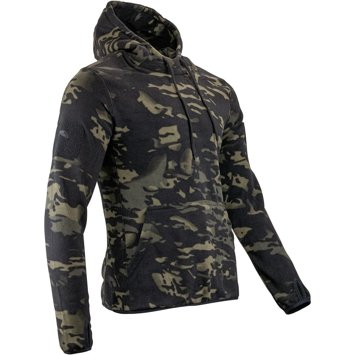 Viper Fleece Hoodie V-Cam Black 1 Viper Fleece Hoodie V-Cam Black