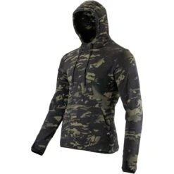 Viper Fleece Hoodie V-Cam Black 10 Viper Fleece Hoodie V-Cam Black -Brandit Shop viper fleece hoodie v cam black 3 1