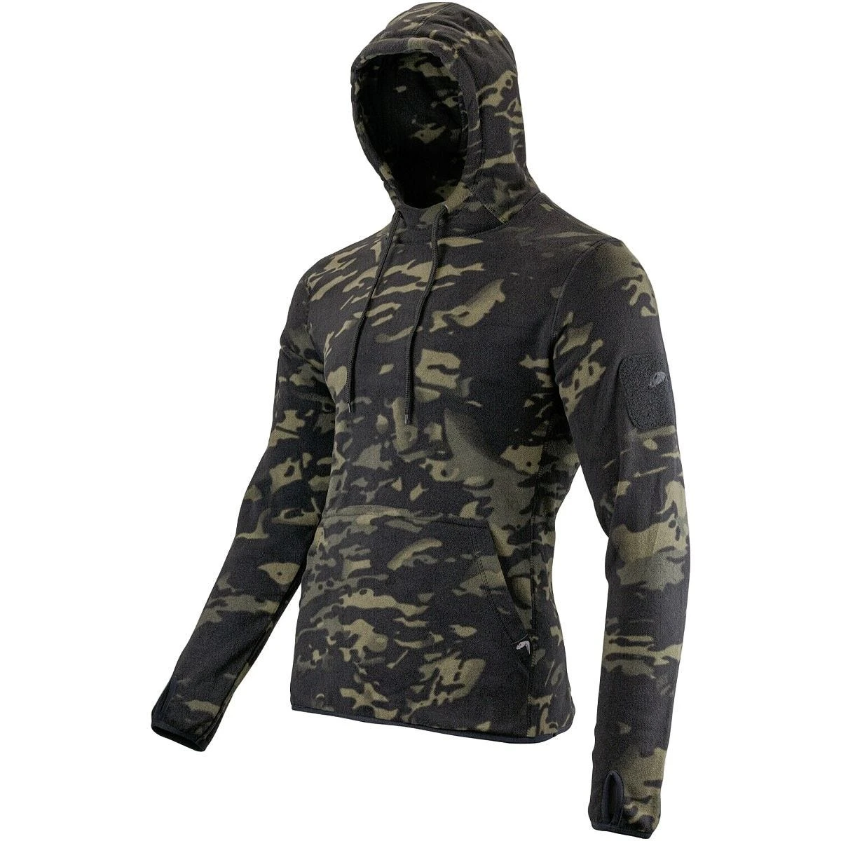Viper Fleece Hoodie V-Cam Black 3 Viper Fleece Hoodie V-Cam Black - Image 3