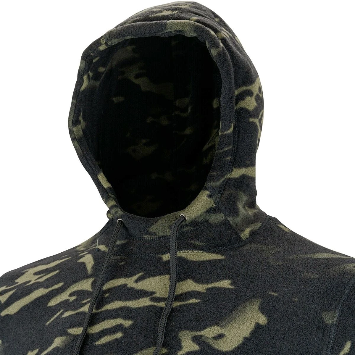 Viper Fleece Hoodie V-Cam Black 5 Viper Fleece Hoodie V-Cam Black - Image 5