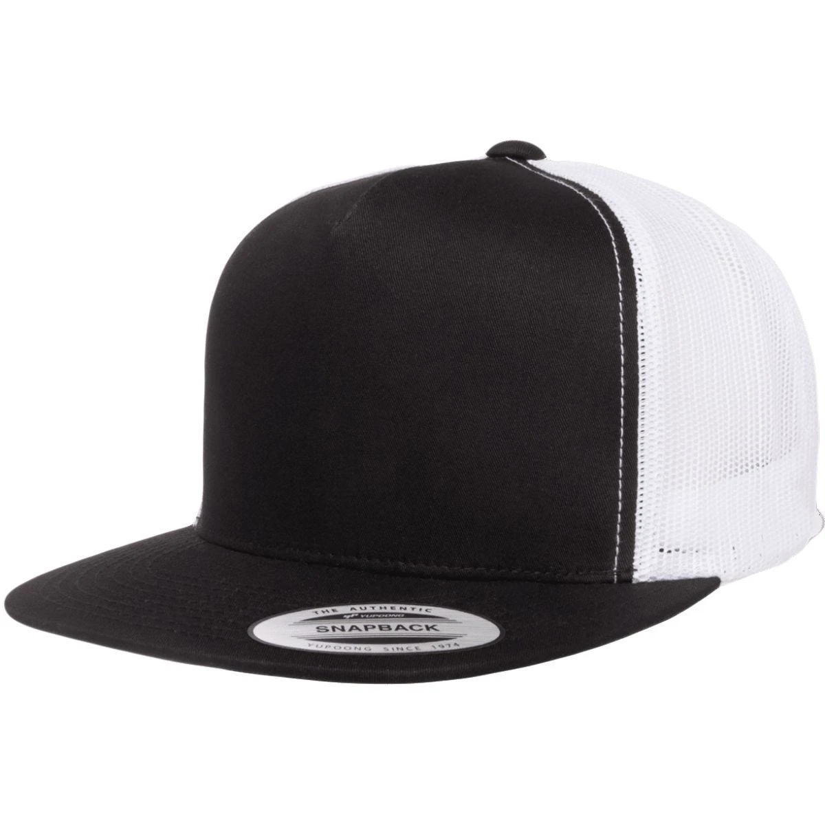 YP Classics Trucker 2-Tone Cap Black/White 3 YP Classics Trucker 2-Tone Cap Black/White - Image 3